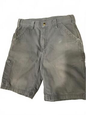 Carhartt Men's Gray Cargo Shorts Size 32